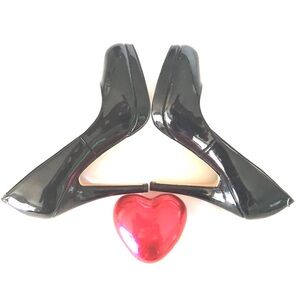 ❤Gorgeous Steve Madden Patent Black Pumps❤️